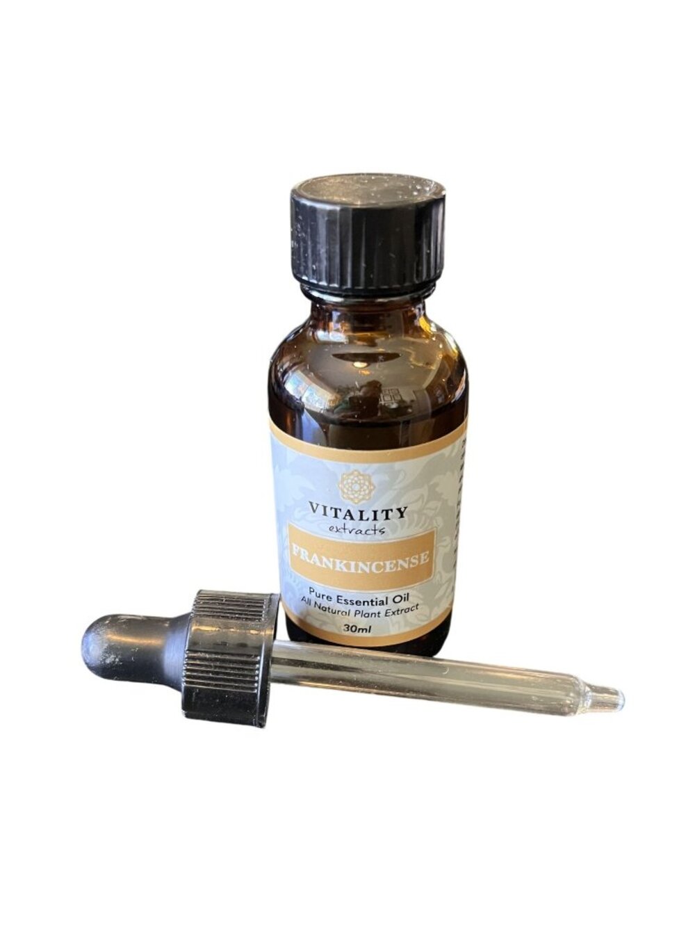 Vitality Extracts FRANKINCENSE Pure Essential Oil 30 ML WDropper Not Sealed/Full